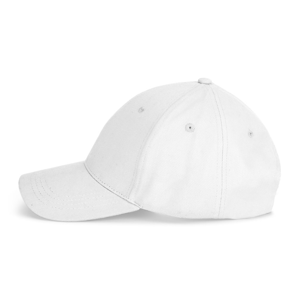 NATHAN. Cappellino 100% cotone (260 g/m²) con 6 pannelli