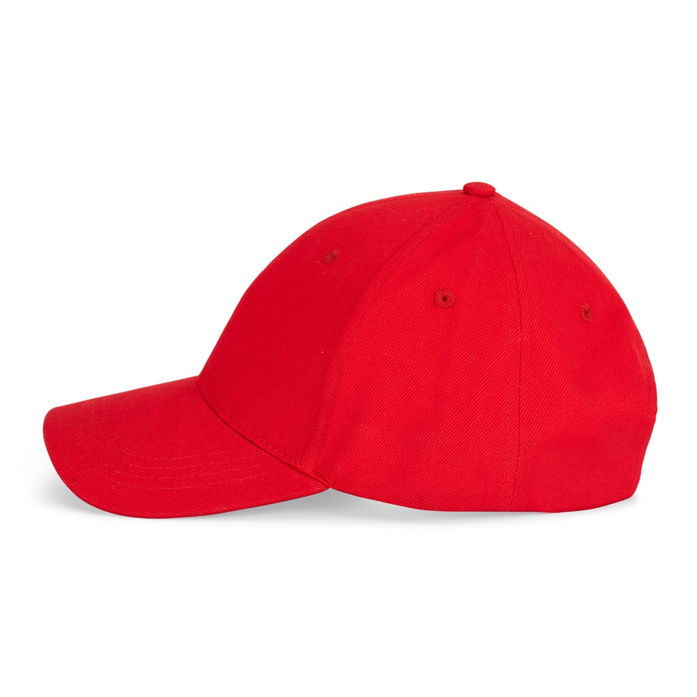 NATHAN. Cappellino 100% cotone (260 g/m²) con 6 pannelli