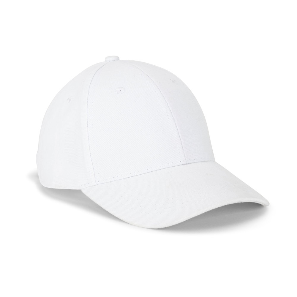 NATHAN. Cappellino 100% cotone (260 g/m²) con 6 pannelli
