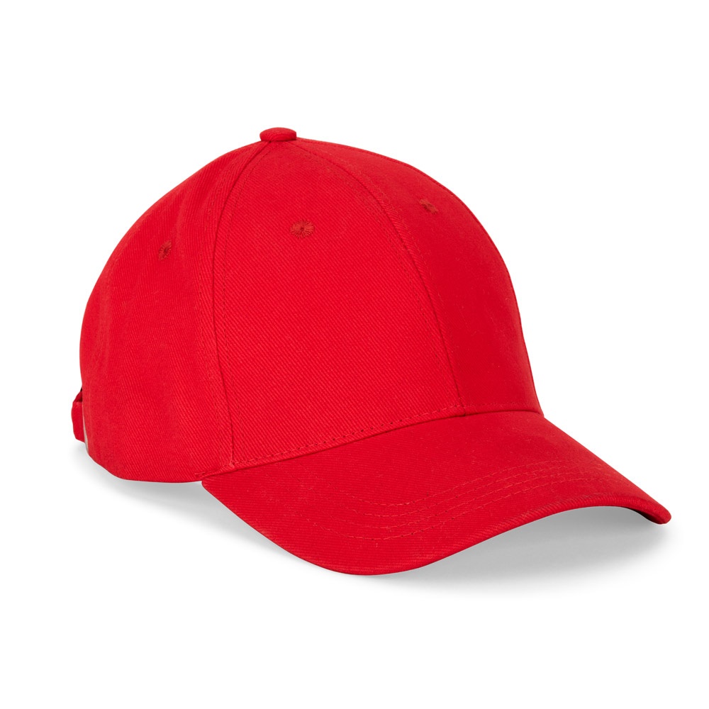 NATHAN. Cappellino 100% cotone (260 g/m²) con 6 pannelli