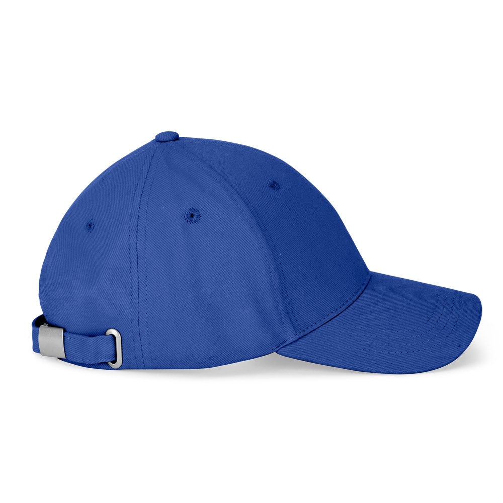 NATHAN. Cappellino 100% cotone (260 g/m²) con 6 pannelli