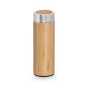 NATUREL. Borraccia termica in bambù e acciaio inox (90% riciclato) 430 mL