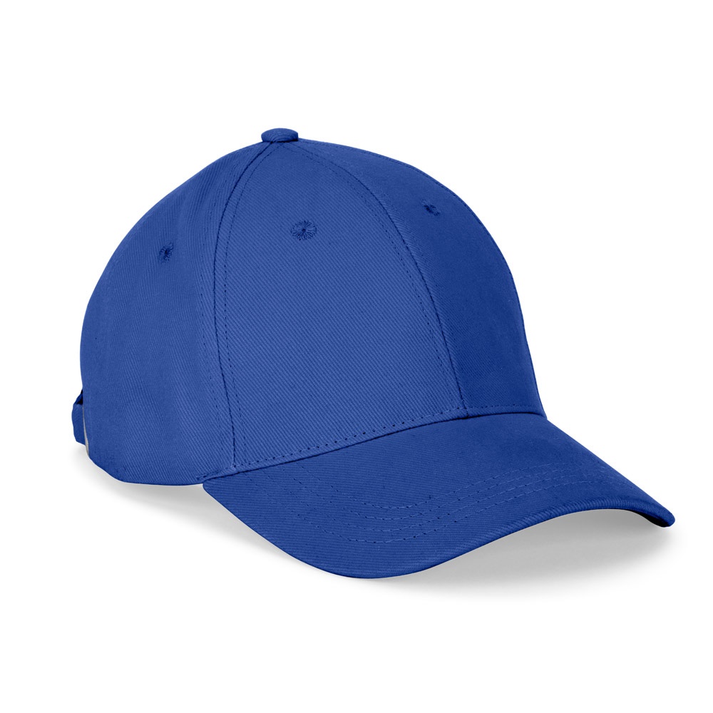 NATHAN. Cappellino 100% cotone (260 g/m²) con 6 pannelli