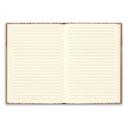 NERUDA. Block notes A5 con copertina rigida in fibra di paglia naturale