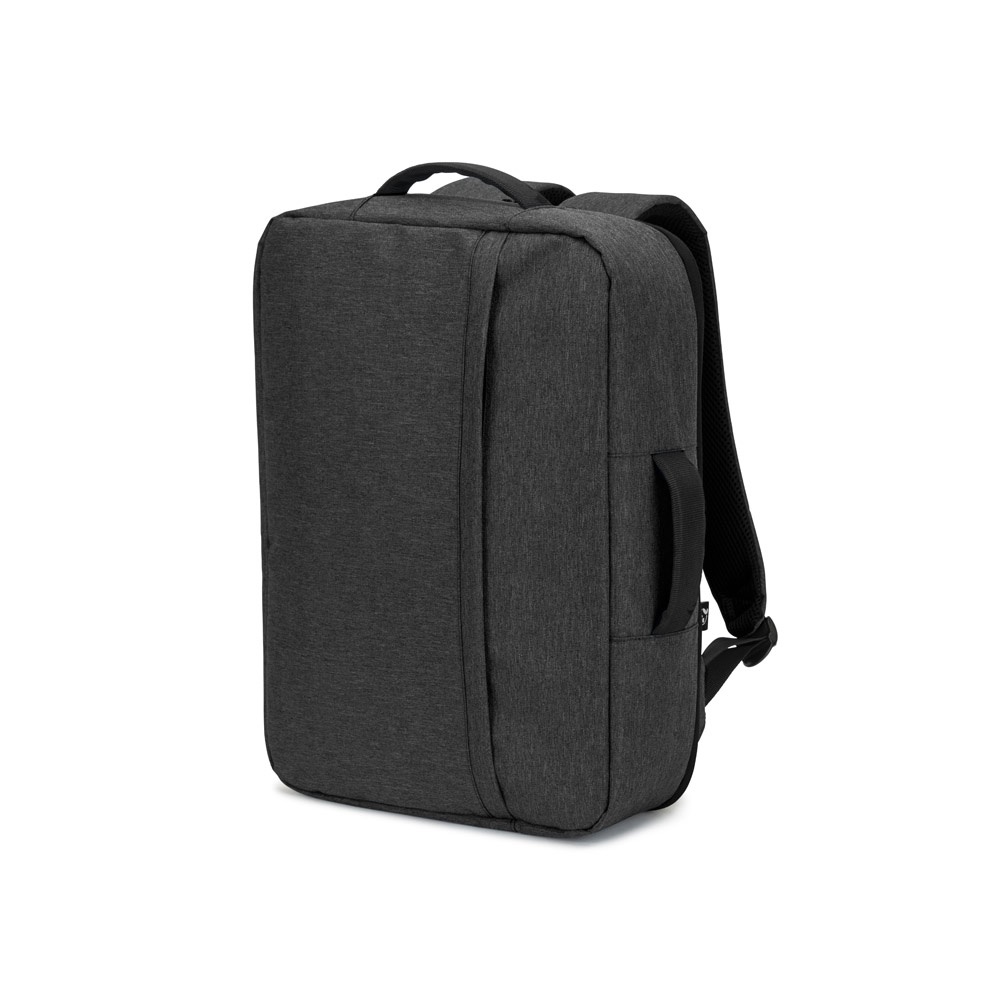 NIAMEY. Zaino per laptop da 15.6" in poliestere riciclato 300D ad alta densità