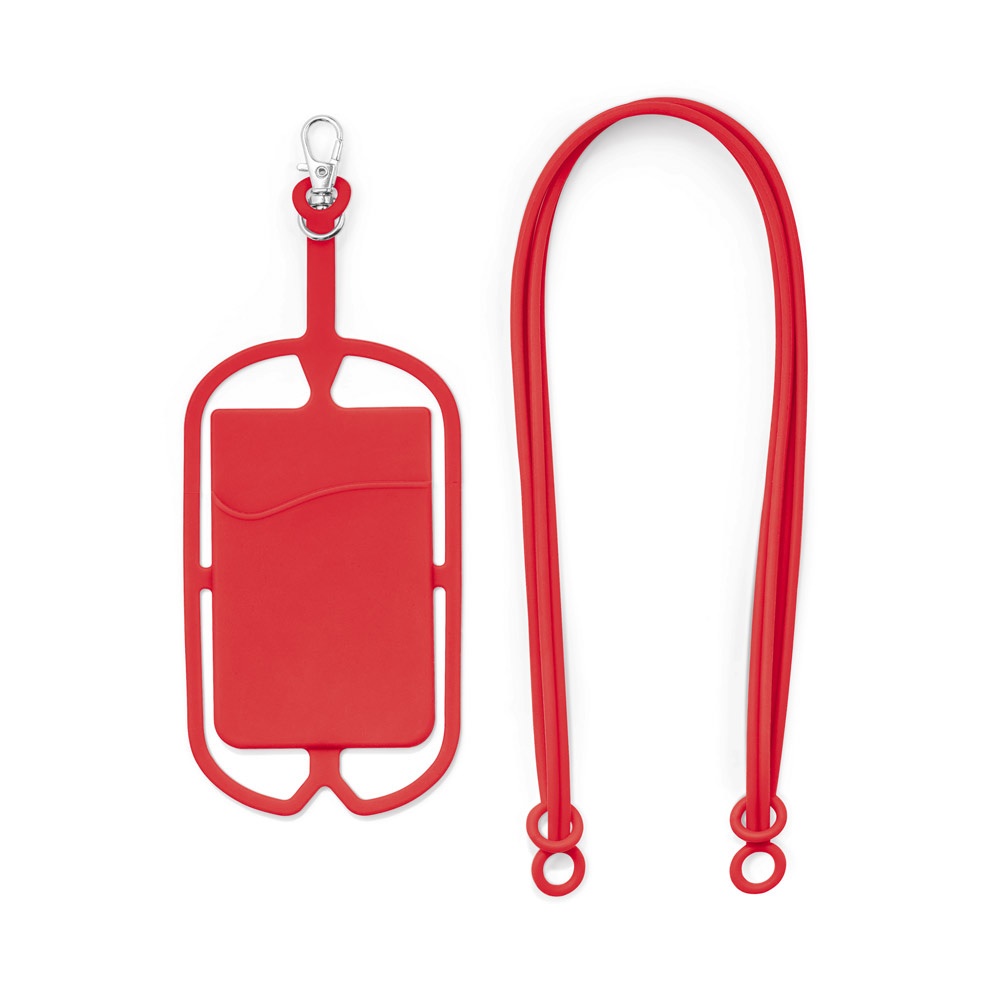 NICOLAUS. Porta tessere con supporto per cellulare