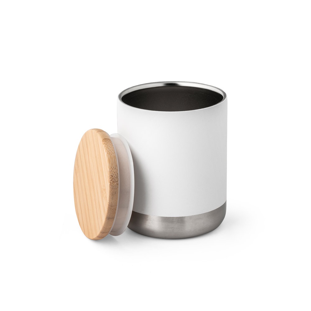 NORRE TUMBLER. Bicchiere in acciaio inox (riciclata al 36%) a doppio corpo con isolamento sottovuoto 370 mL
