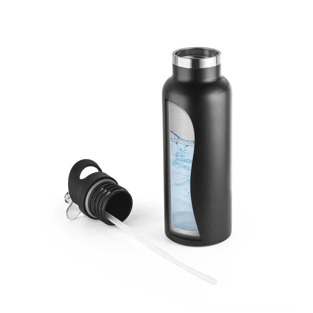 NORTON. Borraccia in acciaio inox con tappo in PP 570 mL