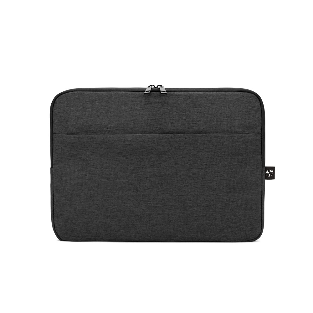 Newcastle. Cartella porta computer portatile da 14" in poliestere riciclato 600D ad alta densità