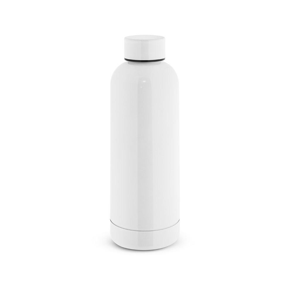 ODIN METTALIC. Borraccia in acciaio inox riciclato al 90% 550 mL