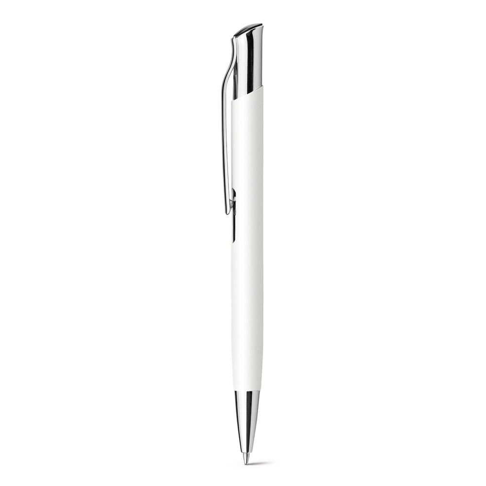 OLAF SOFT. Penna a sfera in alluminio con finitura in gomma