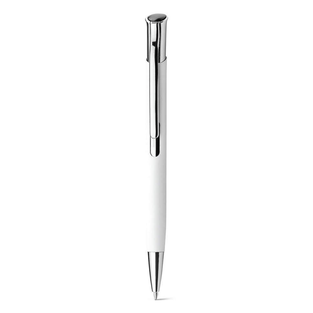 OLAF SOFT. Penna a sfera in alluminio con finitura in gomma