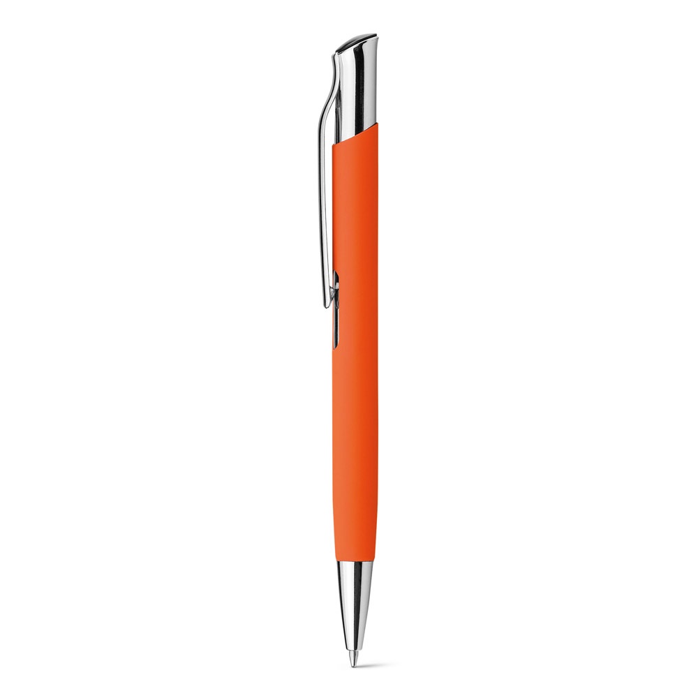 OLAF SOFT. Penna a sfera in alluminio con finitura in gomma