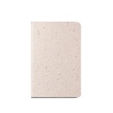 ORGANIC SOFT. Block notes A6 con copertina flessibile fabbricata tramite la materia organica degli elefanti (80%)