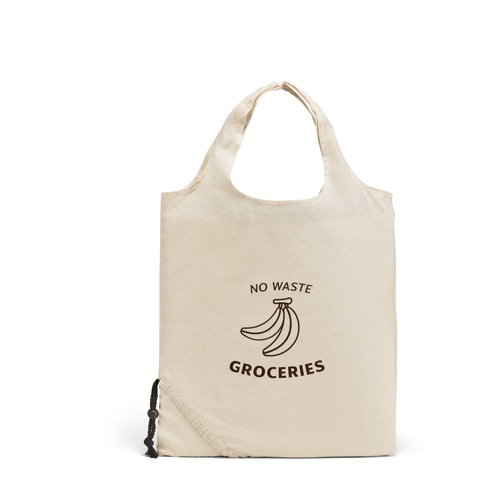 ORLEANS. Borsa pieghevole in cotone 100% (100 g/m²)