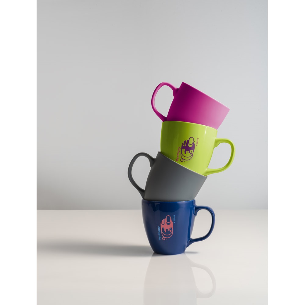 PANTHONY MAT. Tazza in porcellana con hydroglaze 450 mL