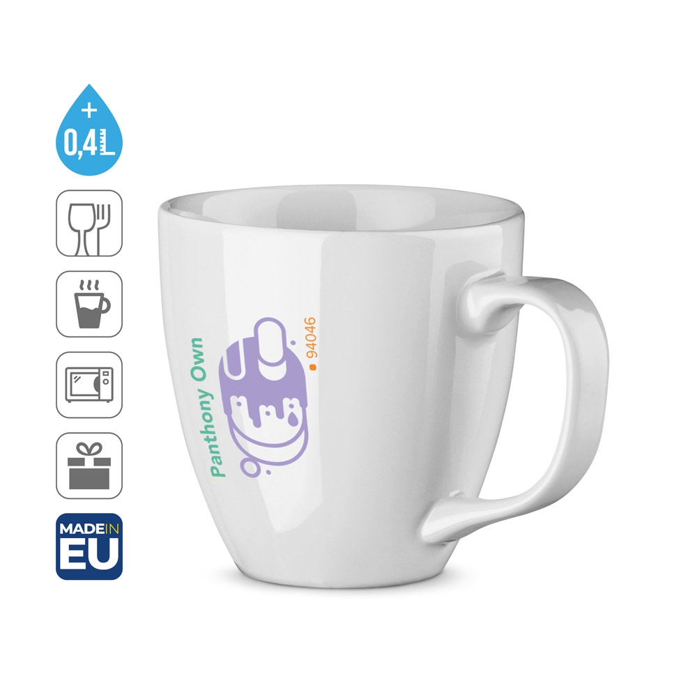 PANTHONY OWN. Tazza in porcellana da 450 mL