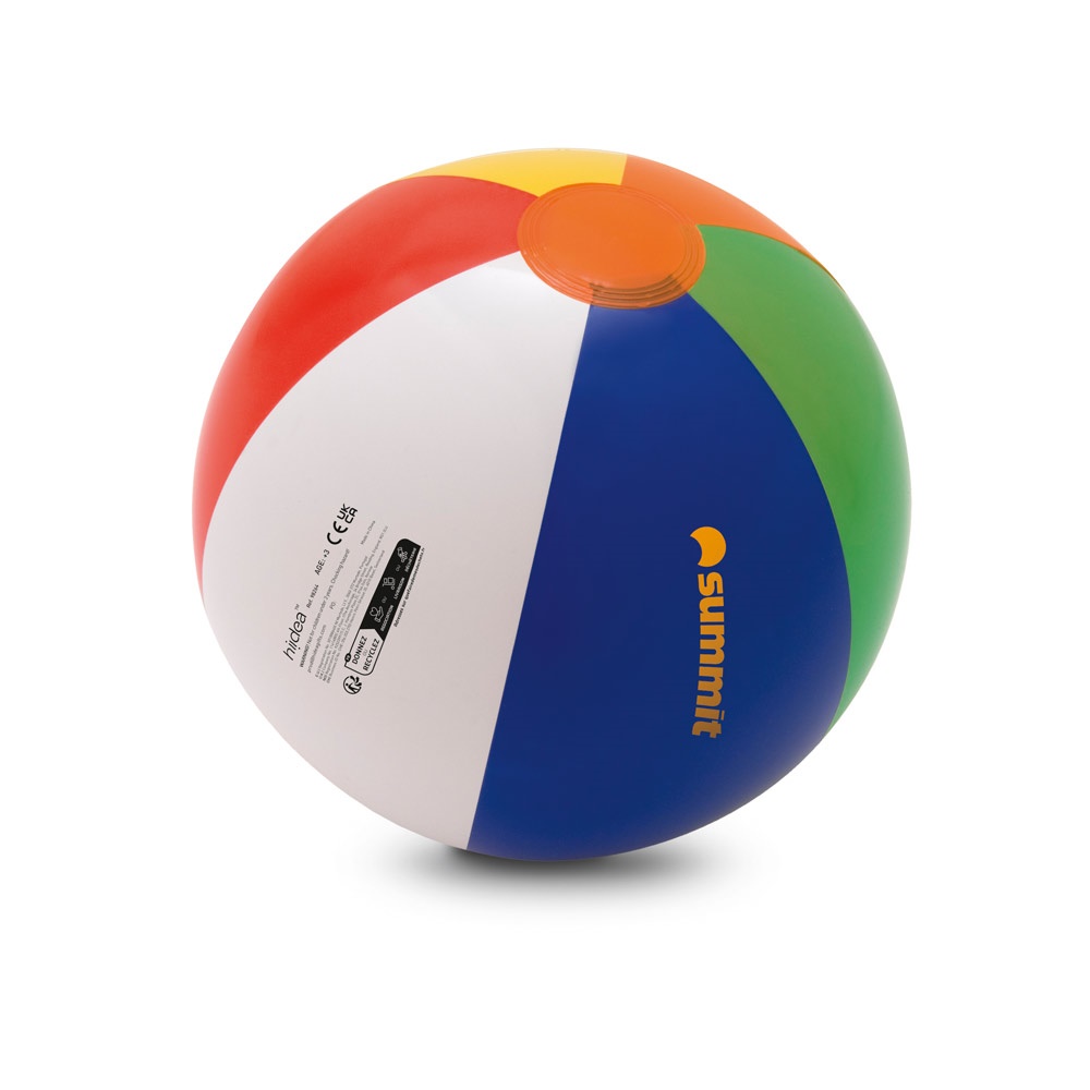 PARAGUAI. Pallone da spiaggia gonfiabile in PVC opaco