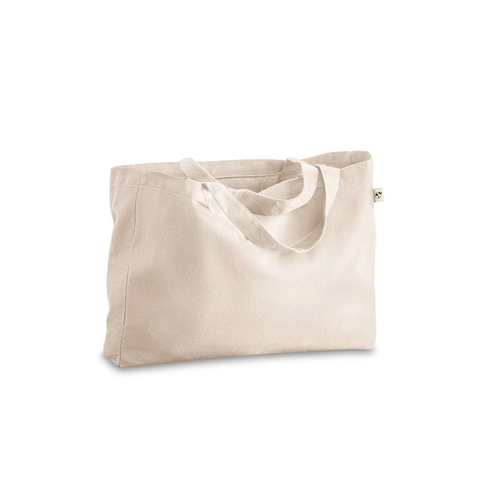 PARMA. Borsa in cotone (50%), cotone riciclato (30%) e poliestere (20% rPET) (280 g/m²)