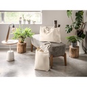 PARMA. Borsa in cotone (50%), cotone riciclato (30%) e poliestere (20% rPET) (280 g/m²)