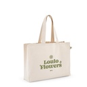 PARMA. Borsa in cotone (50%), cotone riciclato (30%) e poliestere (20% rPET) (280 g/m²)
