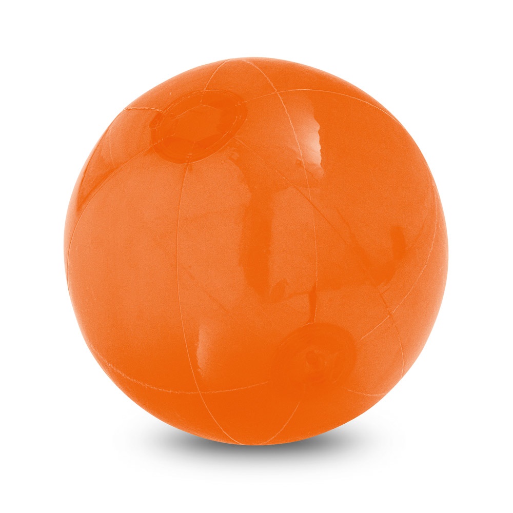 PECONIC. Pallone da spiaggia gonfiabile in PVC traslucido