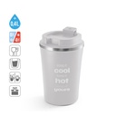 PHELPS CERAMIC. Bicchiere da viaggio in acciaio inossidabile con interno in ceramica 470 ml