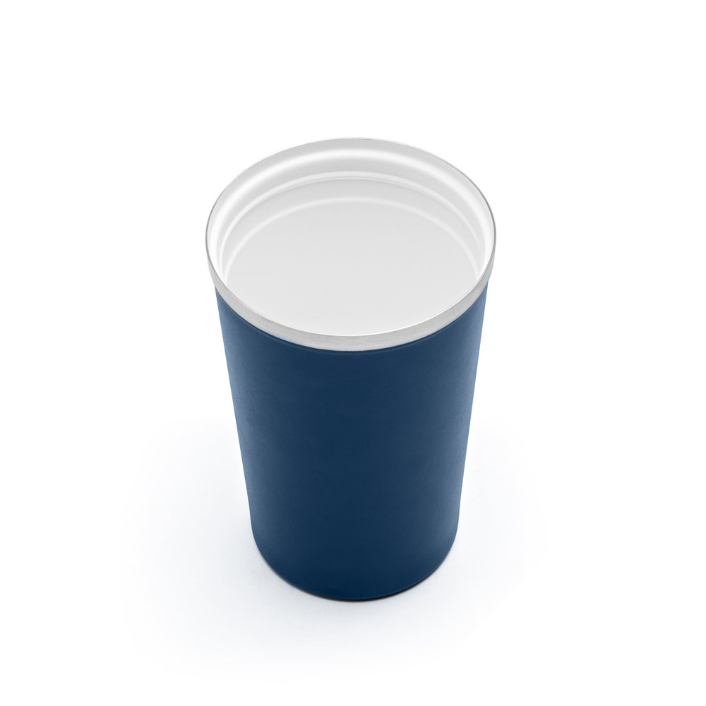 PHELPS CERAMIC. Bicchiere da viaggio in acciaio inossidabile con interno in ceramica 470 ml