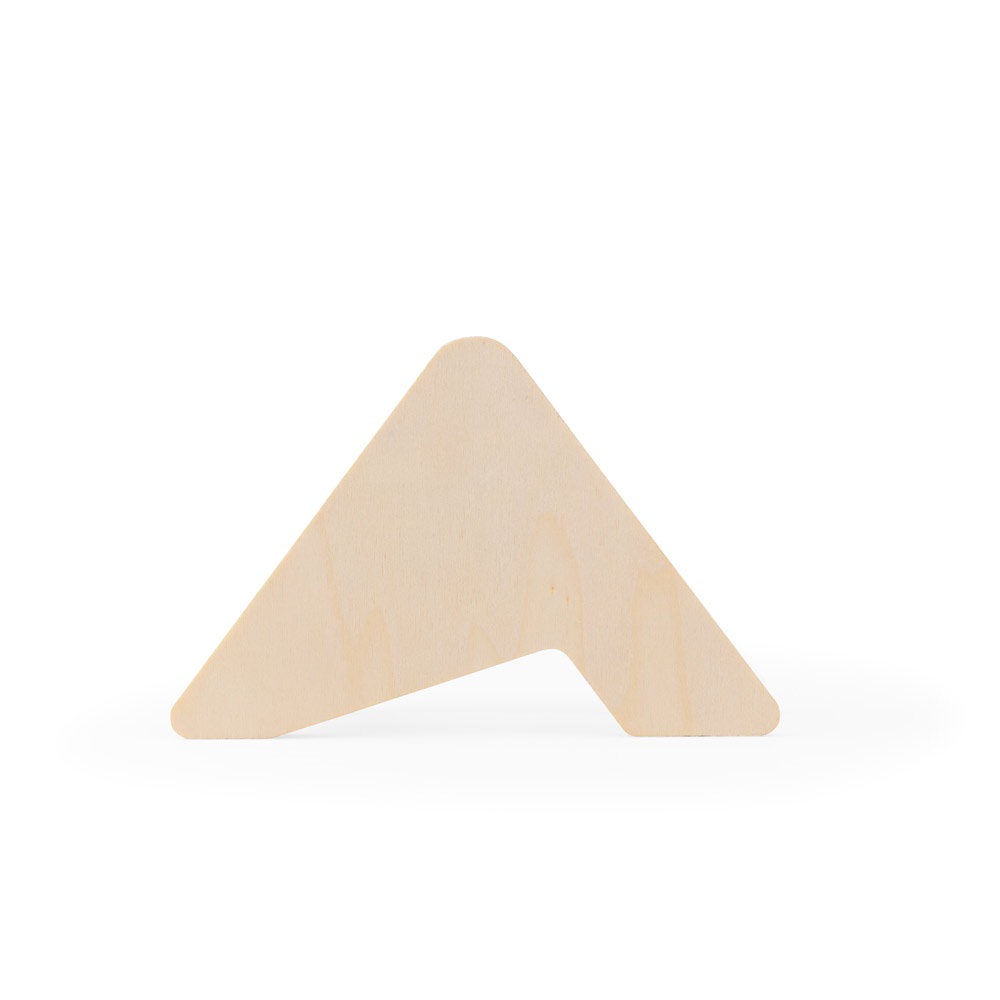 PLYCORK. Supporto in compensato con 6 sottobicchieri in sughero