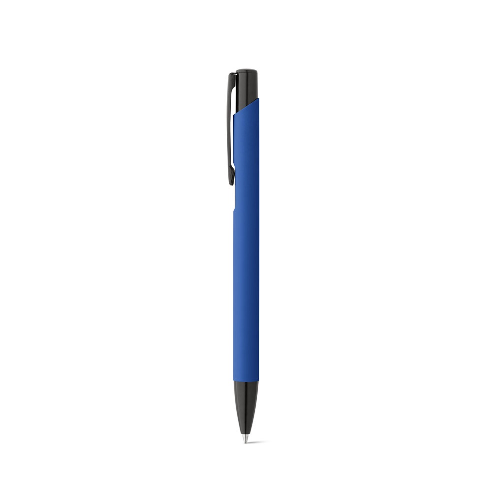 POPPINS. Penna a sfera in alluminio con finitura in gomma