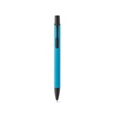 POPPINS. Penna a sfera in alluminio con finitura in gomma