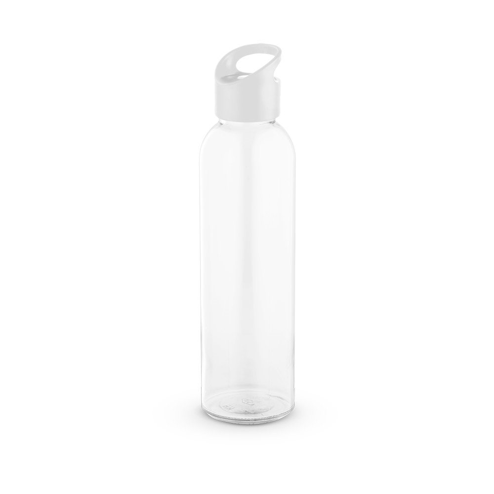 PORTIS GLASS. Borraccia in vetro con tappo in PP 500 mL