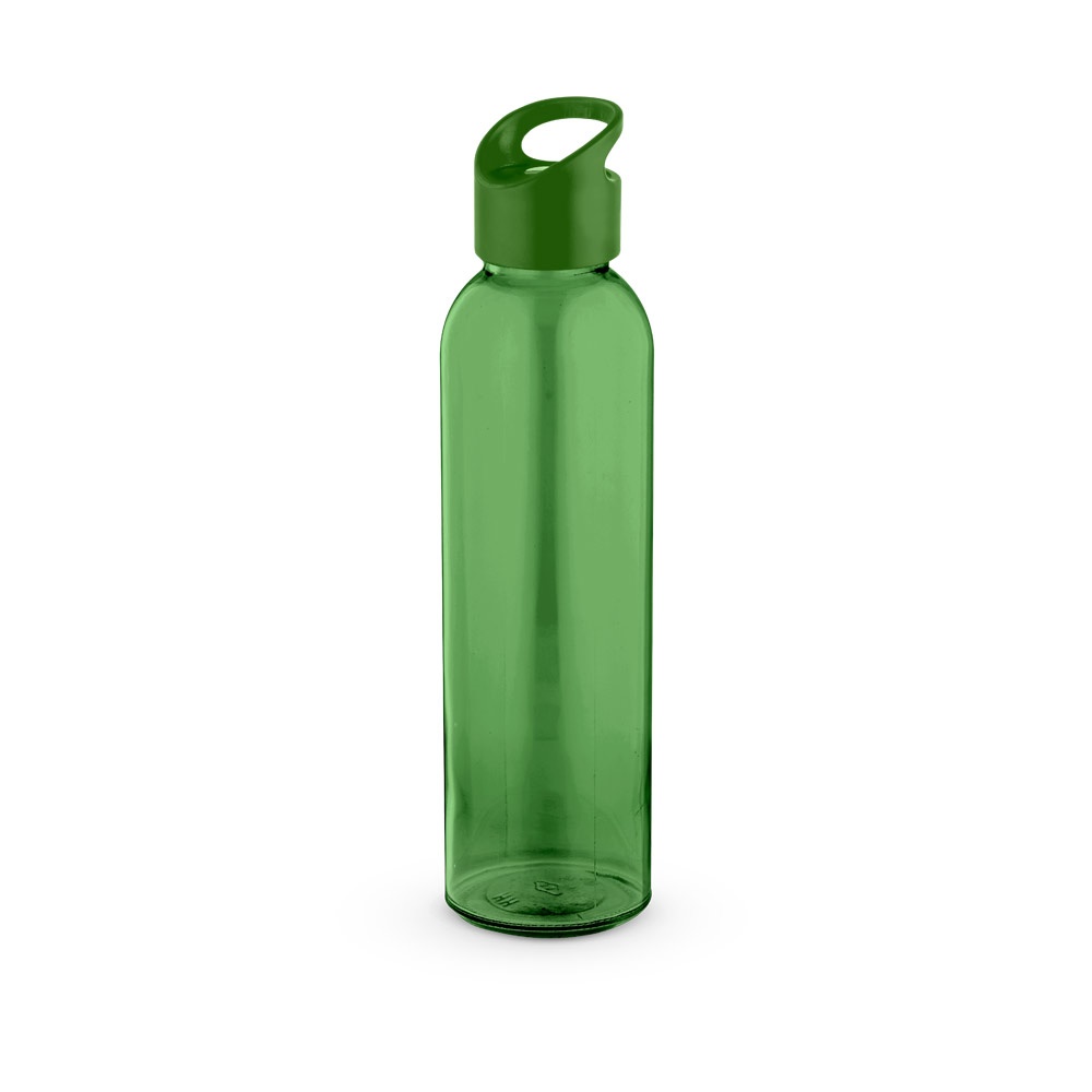 PORTIS GLASS. Borraccia in vetro con tappo in PP 500 mL