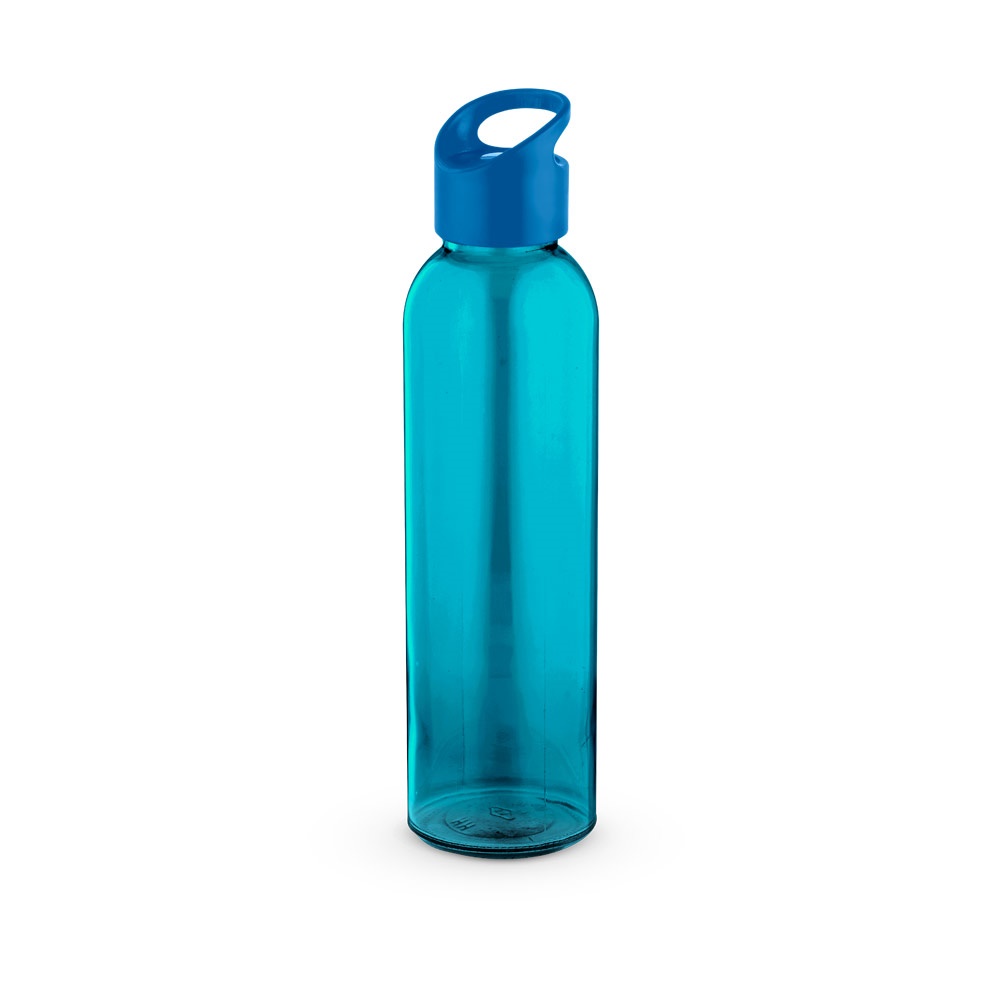 PORTIS GLASS. Borraccia in vetro con tappo in PP 500 mL