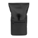 PORTLAND. Zaino “roll top” in PU con tasca per laptop da 16"