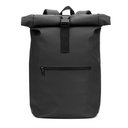 PORTLAND. Zaino “roll top” in PU con tasca per laptop da 16"