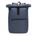 PORTLAND. Zaino “roll top” in PU con tasca per laptop da 16"