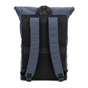 PORTLAND. Zaino “roll top” in PU con tasca per laptop da 16"