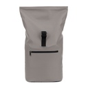 PORTLAND. Zaino “roll top” in PU con tasca per laptop da 16"