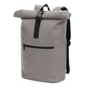 PORTLAND. Zaino “roll top” in PU con tasca per laptop da 16"