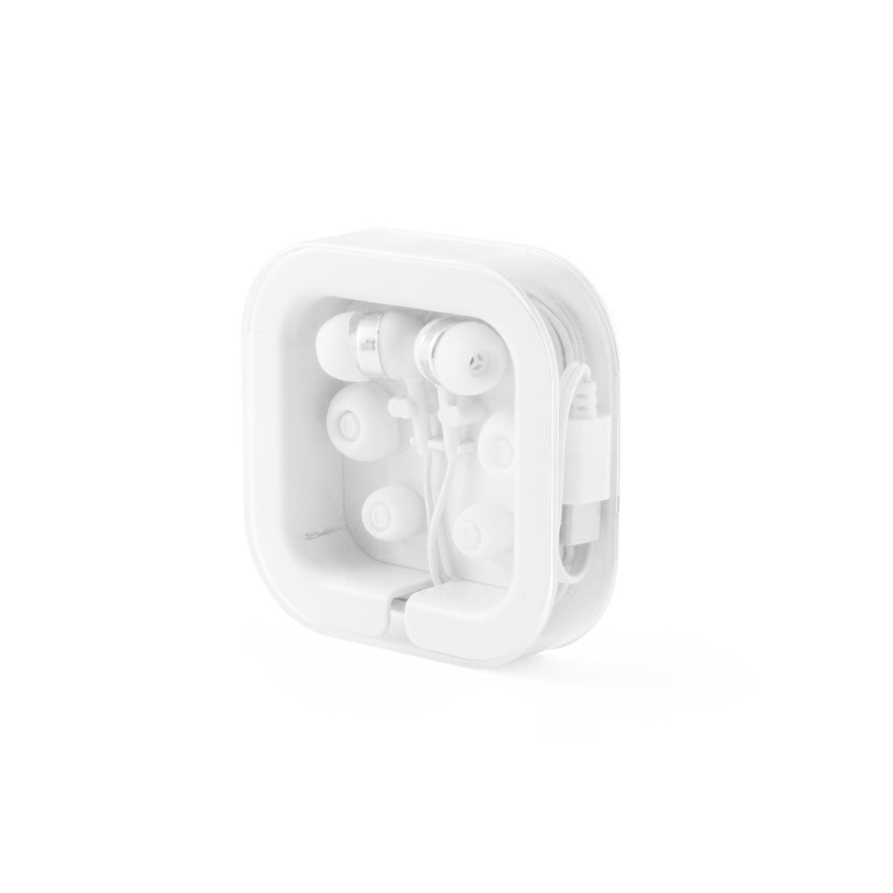 PRESLEY. Auricolari con cavo USB-C da 1.2 metri e microfono integrato in ABS