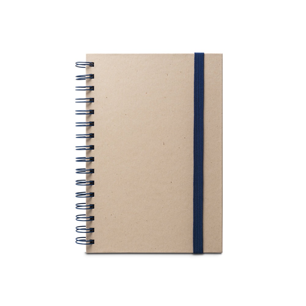 PROUST. Quaderno A5 con anelli, copertina rigida, in carta di canna da zucchero (80% canna da zucchero) con pagine semplici