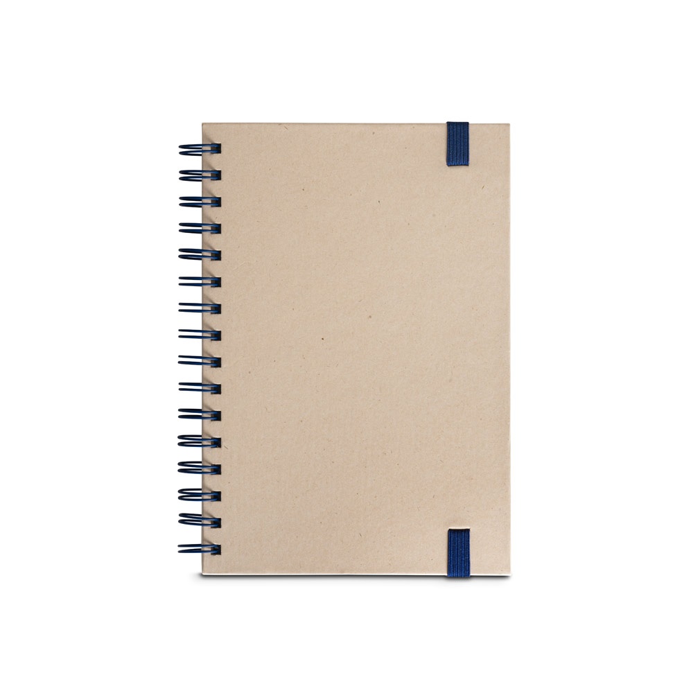 PROUST. Quaderno A5 con anelli, copertina rigida, in carta di canna da zucchero (80% canna da zucchero) con pagine semplici