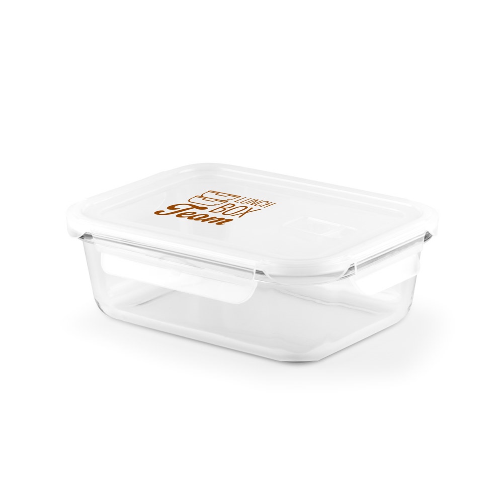 QUORIN. Porta pranzo. Contenitore ermetico in vetro borosilicato 1 L