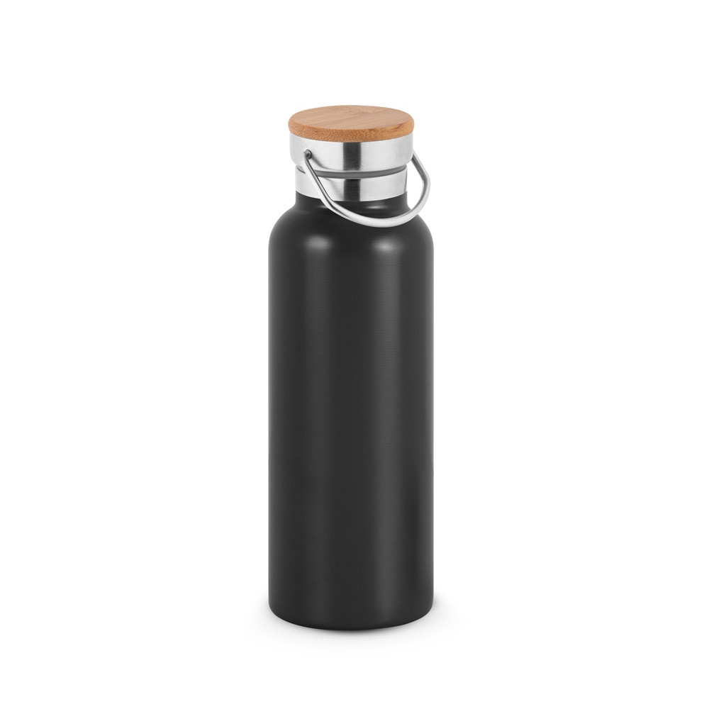 RAGNAR. Borraccia in acciaio inox (riciclata al 36%) a doppia parete termica, isolata sottovuoto 570 mL