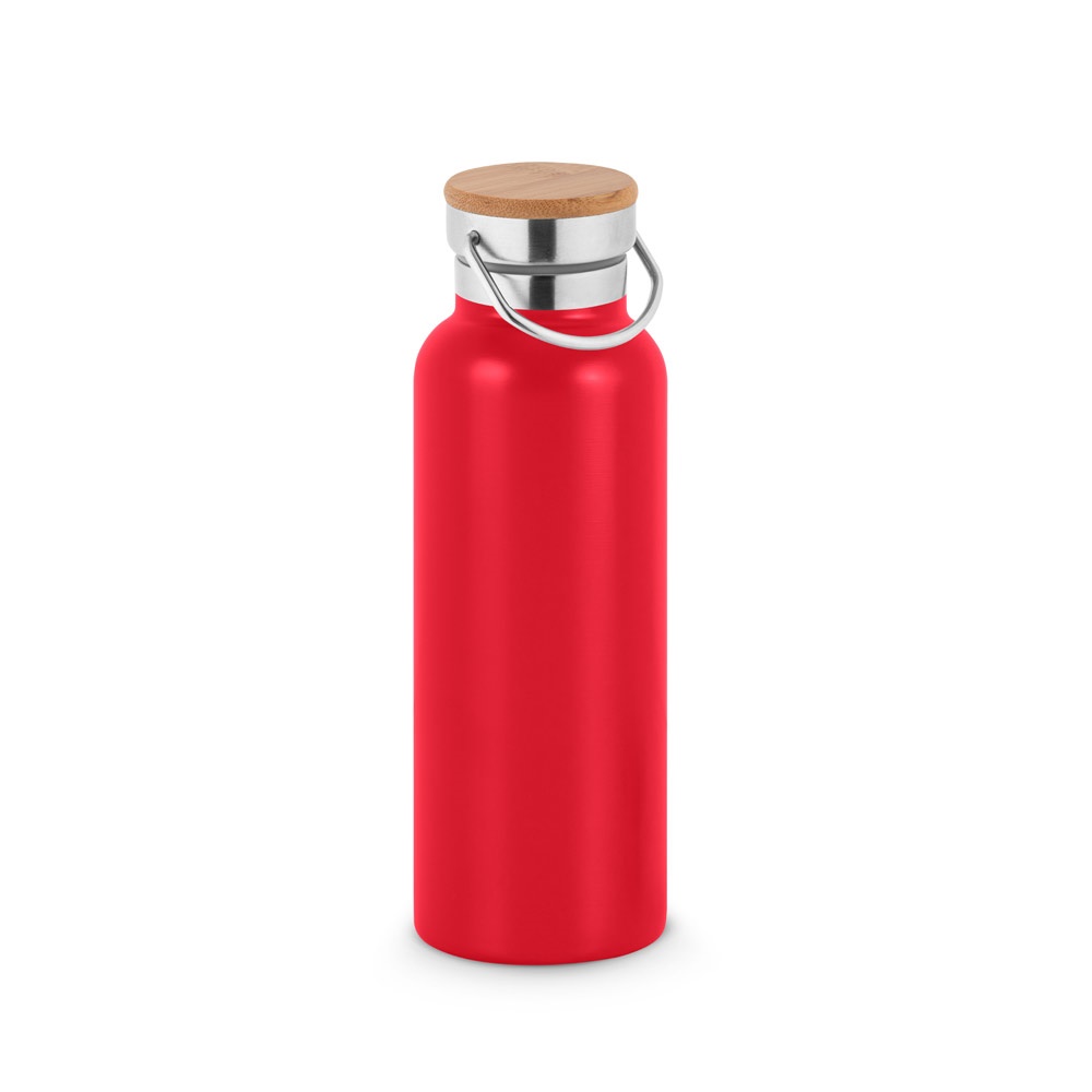 RAGNAR. Borraccia in acciaio inox (riciclata al 36%) a doppia parete termica, isolata sottovuoto 570 mL