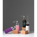 RAISE. Borraccia sportiva in vetro e acciaio inossidabile 520 mL
