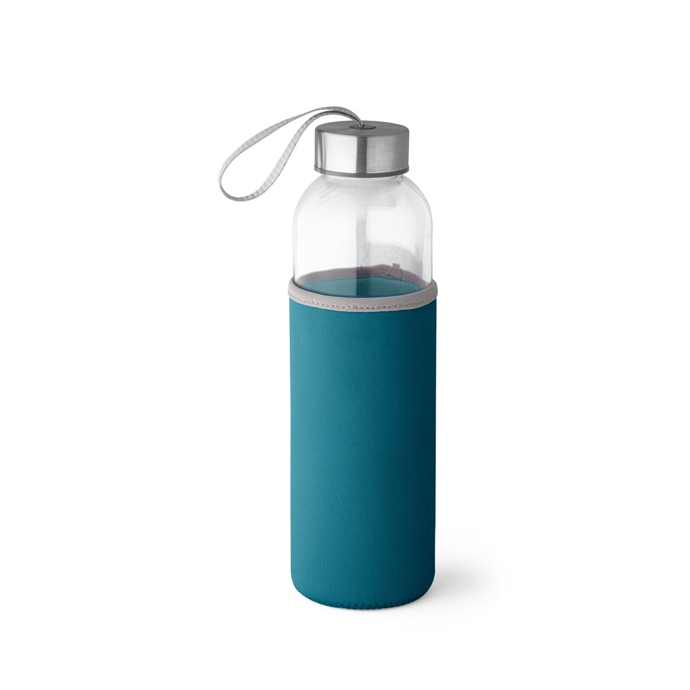RAISE. Borraccia sportiva in vetro e acciaio inossidabile 520 mL