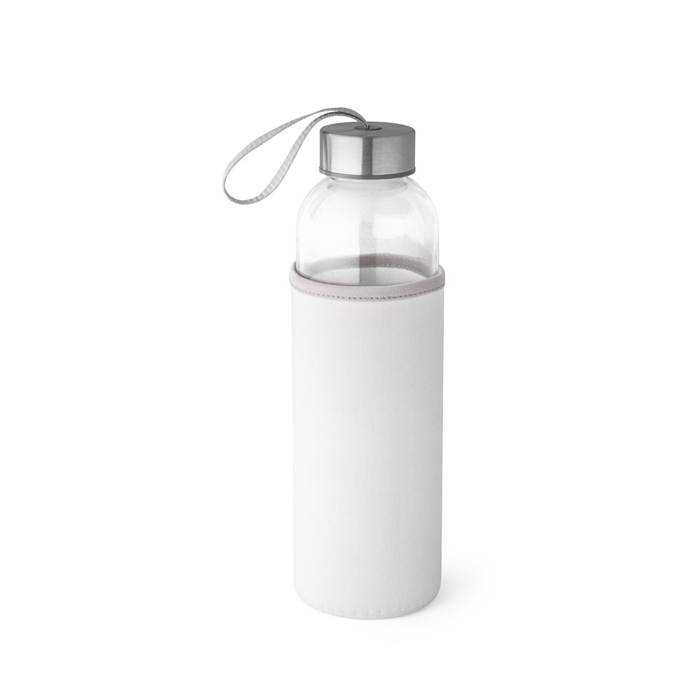 RAISE. Borraccia sportiva in vetro e acciaio inossidabile 520 mL