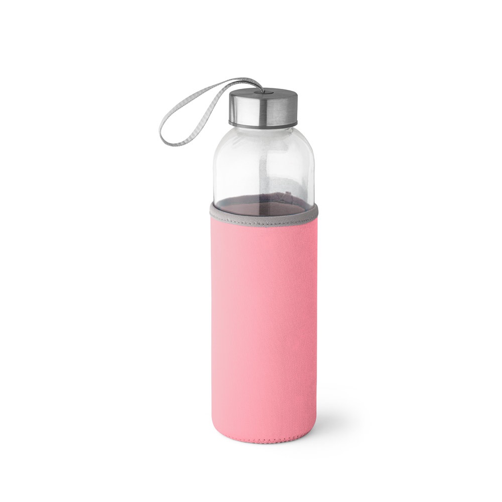 RAISE. Borraccia sportiva in vetro e acciaio inossidabile 520 mL
